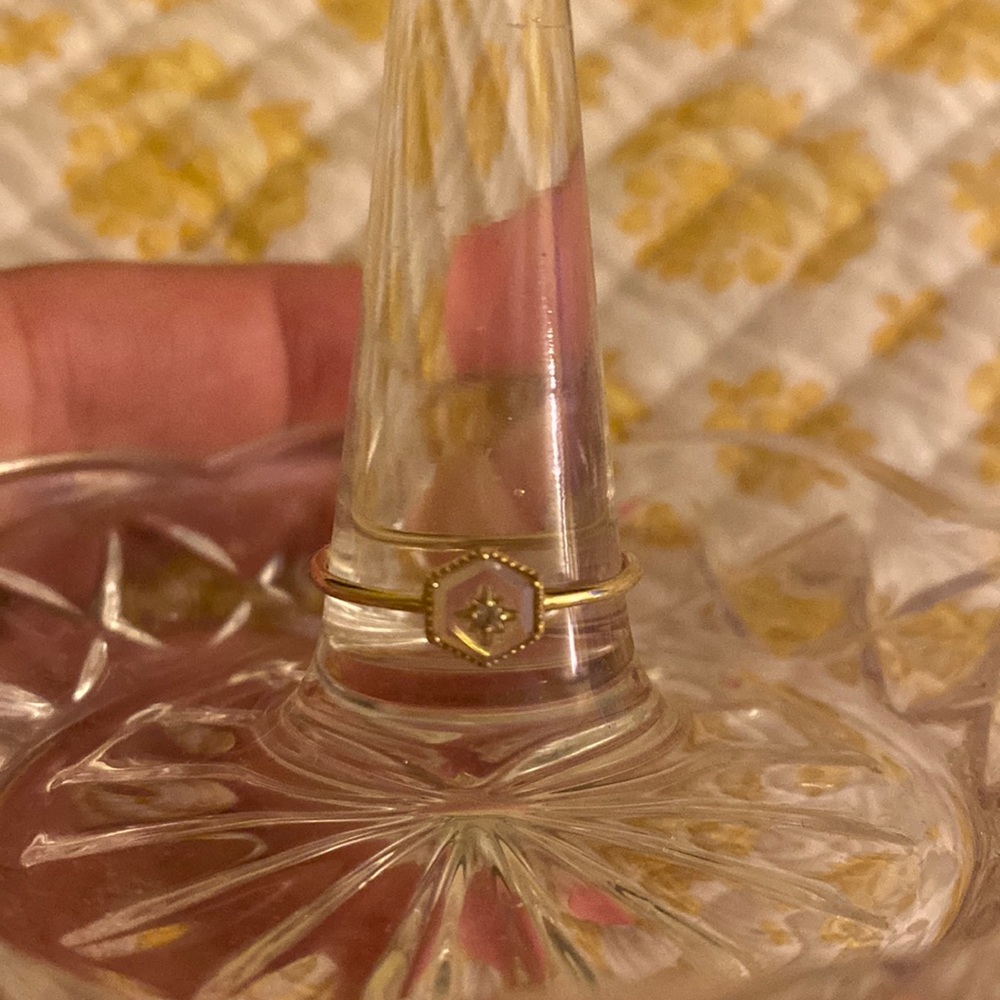 Local Eclectic Crystal Ring (Harvest Moon)